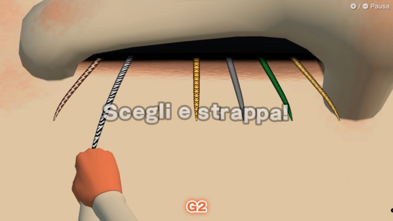 Non fate gli schizzinosi, qui c'è una partita da vincere! Tirate forte quel pelo!