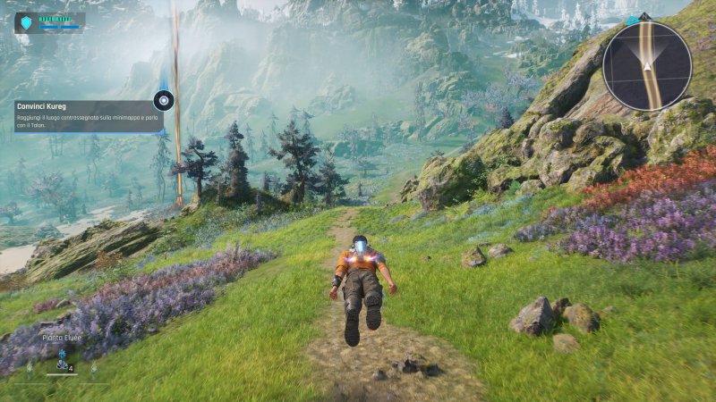 Cutter Slade vola fra le montagne in Outcast: A New Beginning