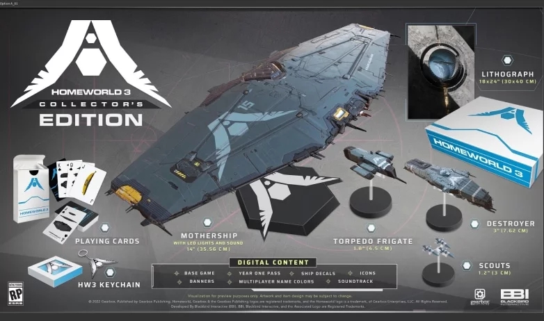 La Collector's Edition di Homeworld 3