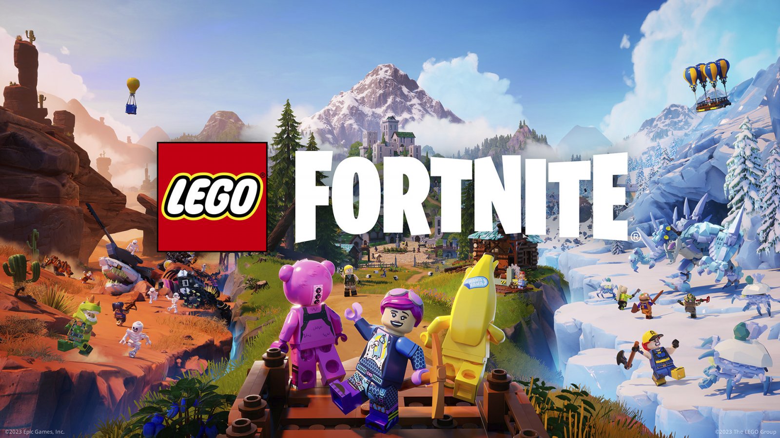 LEGO Fortnite, Rocket Racing e Fortnite Festival annunciati, tre giochi dentro il titolo Epic Games