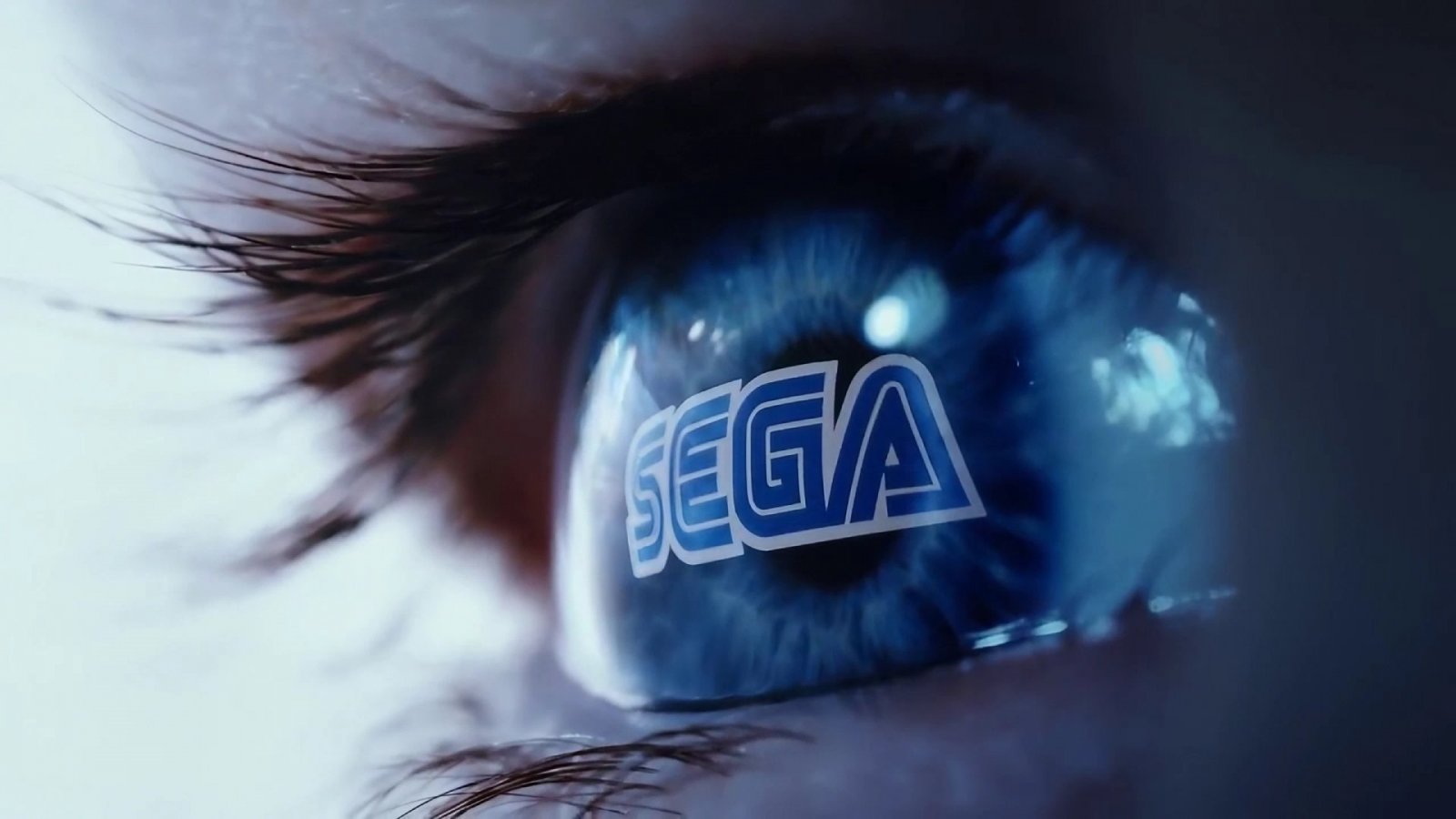 Il logo SEGA proiettato su di una pupilla