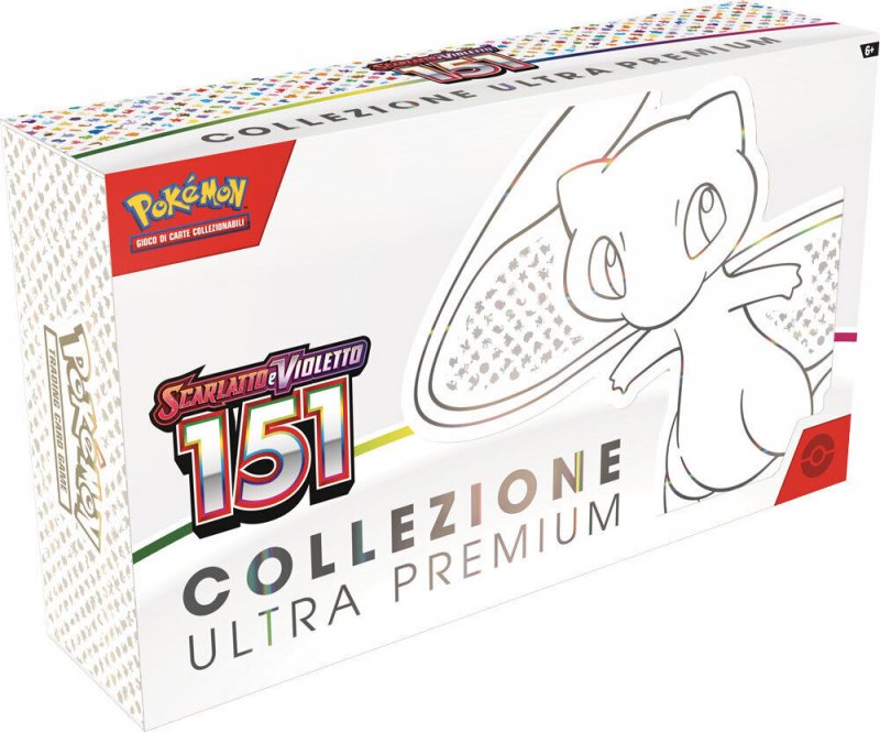 Pokémon Collezione Ultra Premium Scarlatto e Violetto 151 Mew