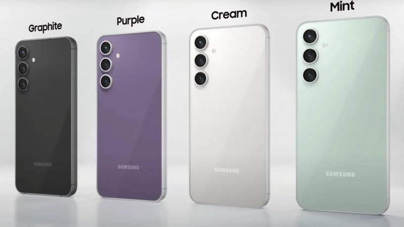 Colorazioni disponibili di Samsung S23 FE