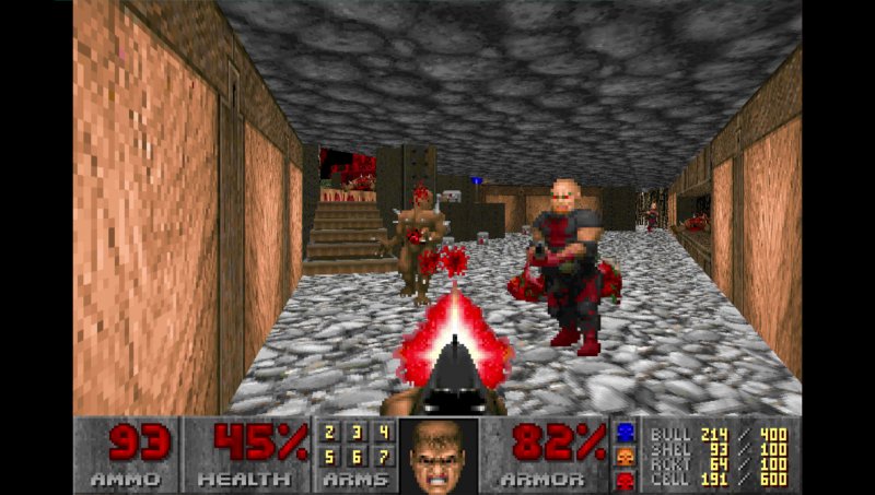 DOOM era decisamente violento per l'epoca DOOM era decisamente violento per l'epoca