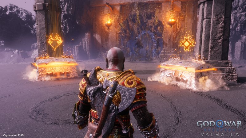 In Valhalla di God of War Ragnarok possiamo potenziarci rapidamente In Valhalla di God of War Ragnarok possiamo potenziarci rapidamente