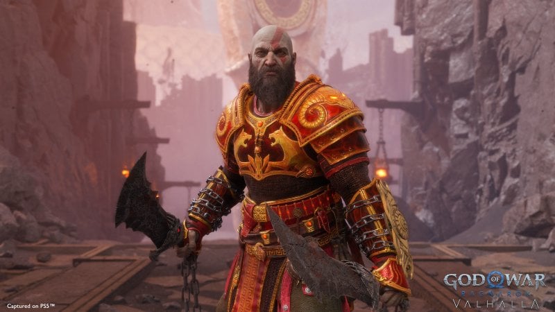 Kratos dans God of War Ragnarok Valhalla