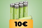 Batterie AA ricaricabili Amazon Basics in sconto: l'offerta di Amazon per il pacco da 8 - Notizia