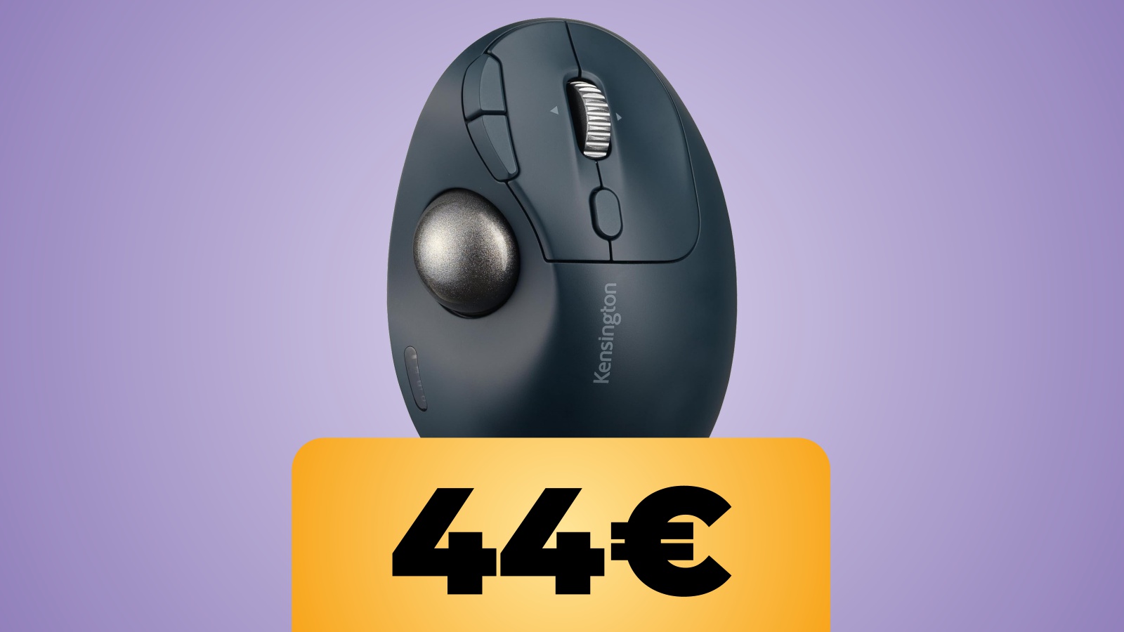 Il mouse Kensington Pro Fit Ergo TB550 con Trackball al prezzo minimo storico su Amazon