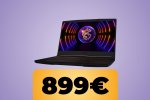 Il notebook da gaming MSI Thin GF63 con RTX 3050 è in sconto a un ottimo prezzo su Amazon - Notizia