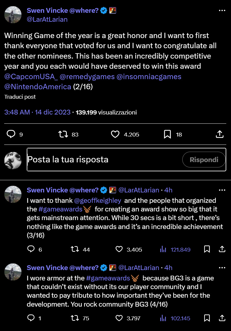 Il discorso di Vincke Il discorso di Vincke