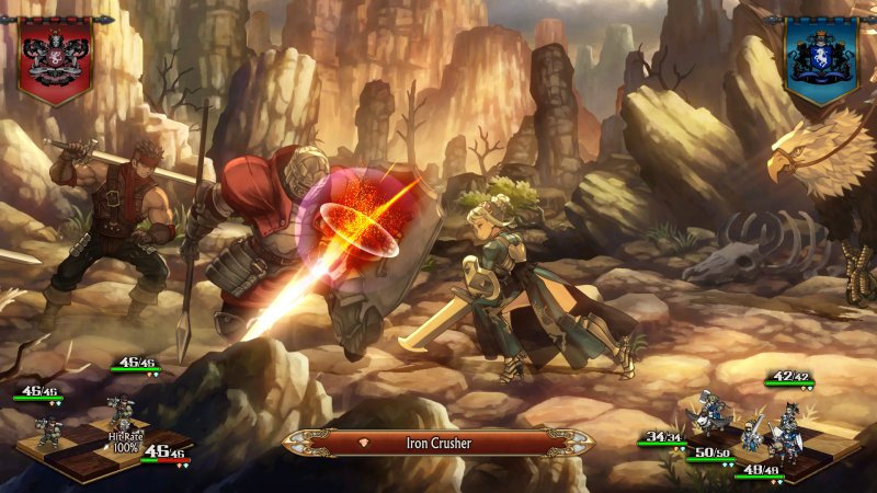 I combattimenti di Unicorn Overlord, marchio di fabbrica di Vanillaware I combattimenti di Unicorn Overlord, marchio di fabbrica di Vanillaware