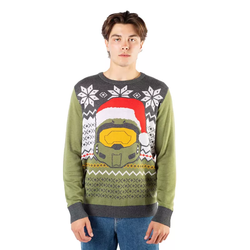 Ne esistono di più belli ma anche di più brutti; per un amante di Halo questo maglione rimane comunque perfetto