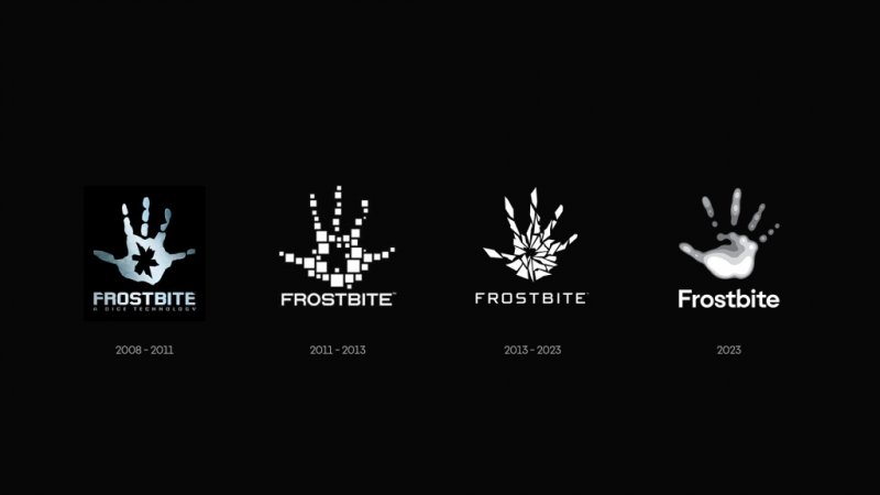 How the Frostbite logo has changed over the years