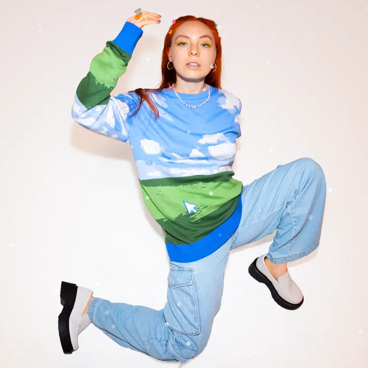 Oltre alla copertina, potrete anche regalarci un fantastico Maglione a tema Windows per questo Natale