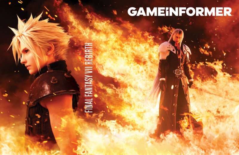 Final Fantasy 7 Rebirth sulla copertina di Game Informer, coverage da 12  pagine 