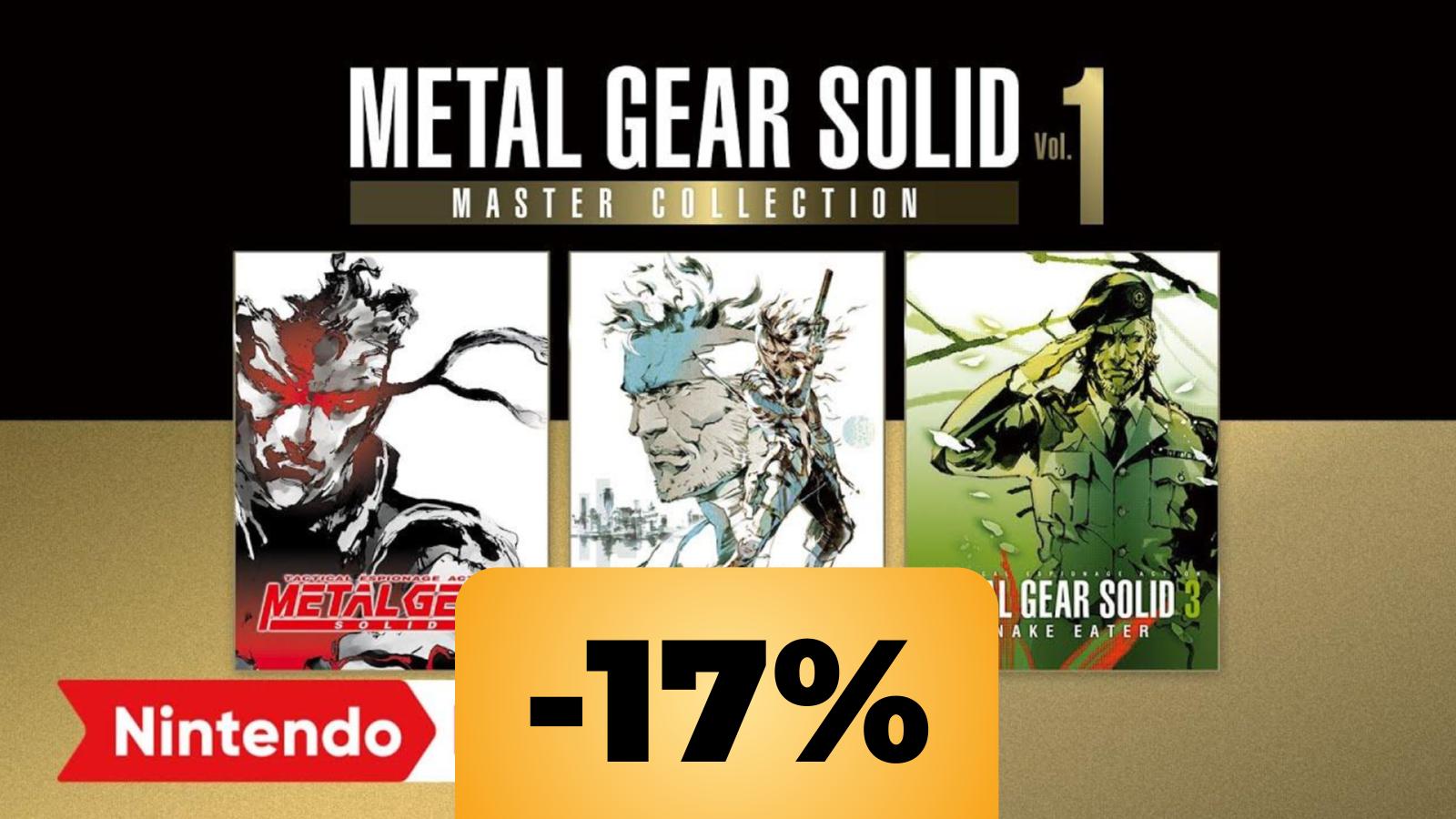 Metal Gear Solid Master Collection Vol. 1 per Switch in sconto su Amazon