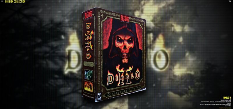 Diablo 2 Collector's Edition dal sito bigboxcollection di Benjamin Diablo 2 Collector's Edition dal sito bigboxcollection di Benjamin