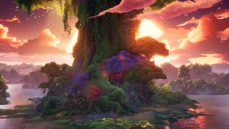 Visions of Mana, the famous tree