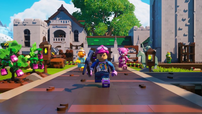 LEGO Fortnite reconstitue fidèlement les personnages et les environnements de Battle Royal... en briques.