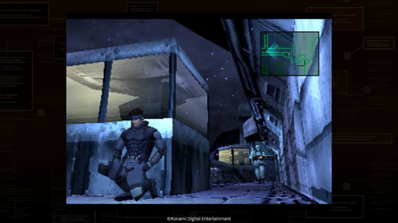 Metal Gear Solid con opzione grafica 'Pixel Perfect' Metal Gear Solid con opzione grafica 'Pixel Perfect'