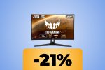 Il monitor ASUS TUF da 27 pollici in 2560x1440 e 170 Hz è al minimo storico su Amazon - Notizia