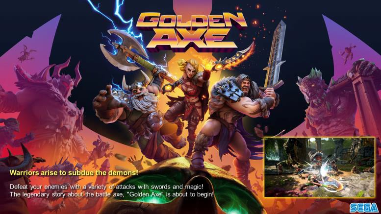 Golden Ax returns in 3D