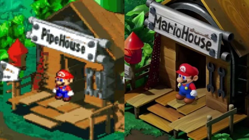 Un confronto diretto tra il Super Mario RPG originale e il remake