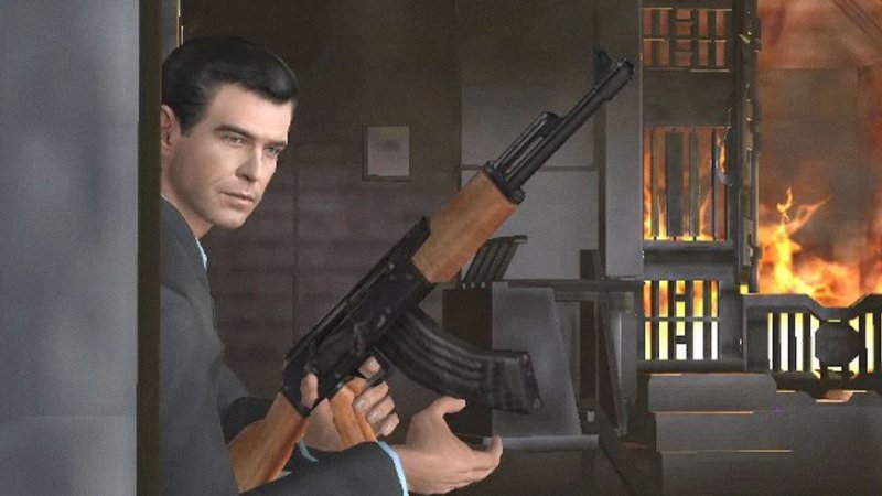 James Bond: un poligonale Pierce Brosnan in James Bond 007: Everything or Nothing