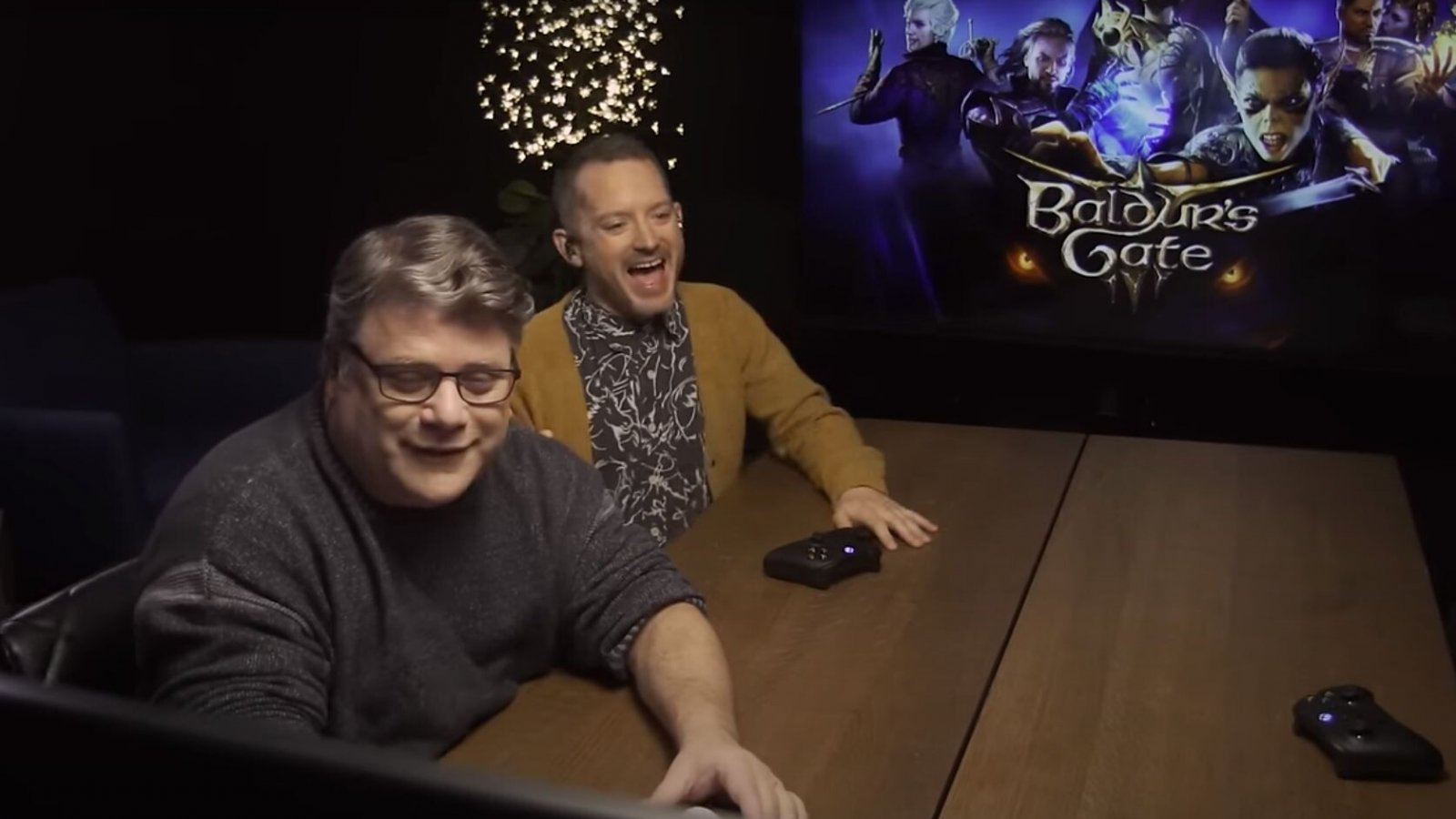 Baldur's Gate 3: un video con Elijah Wood e Sean Astin che giocano con Swen Vincke