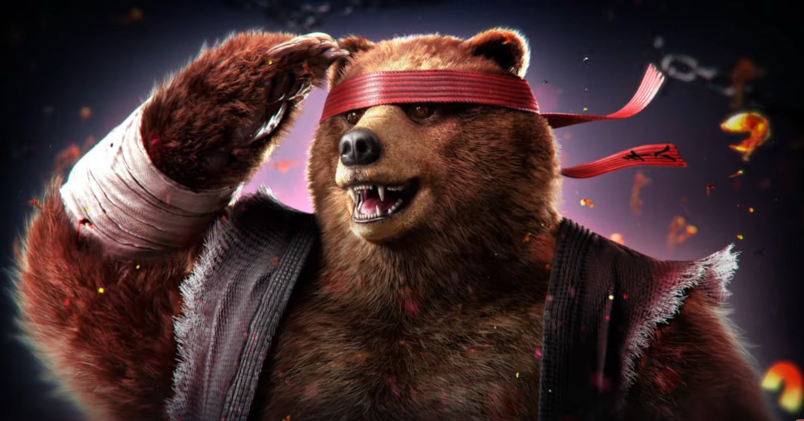 Tekken 8: trailer presenta Kuma, che picchia come un orso