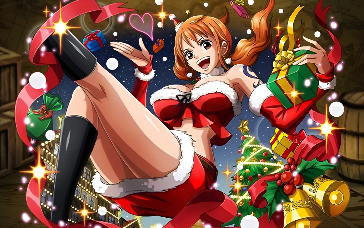 One Piece: il cosplay di Nami di erin7077_ è uno splendido regalo di Natale