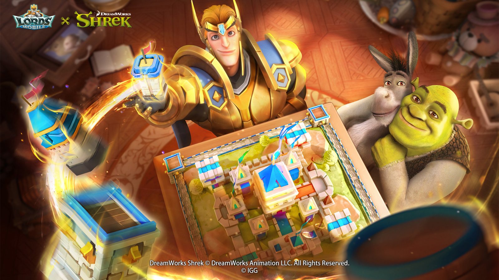 Lords Mobile x Dreamworks Shrek: tante iniziative speciali per il gioco di IGG