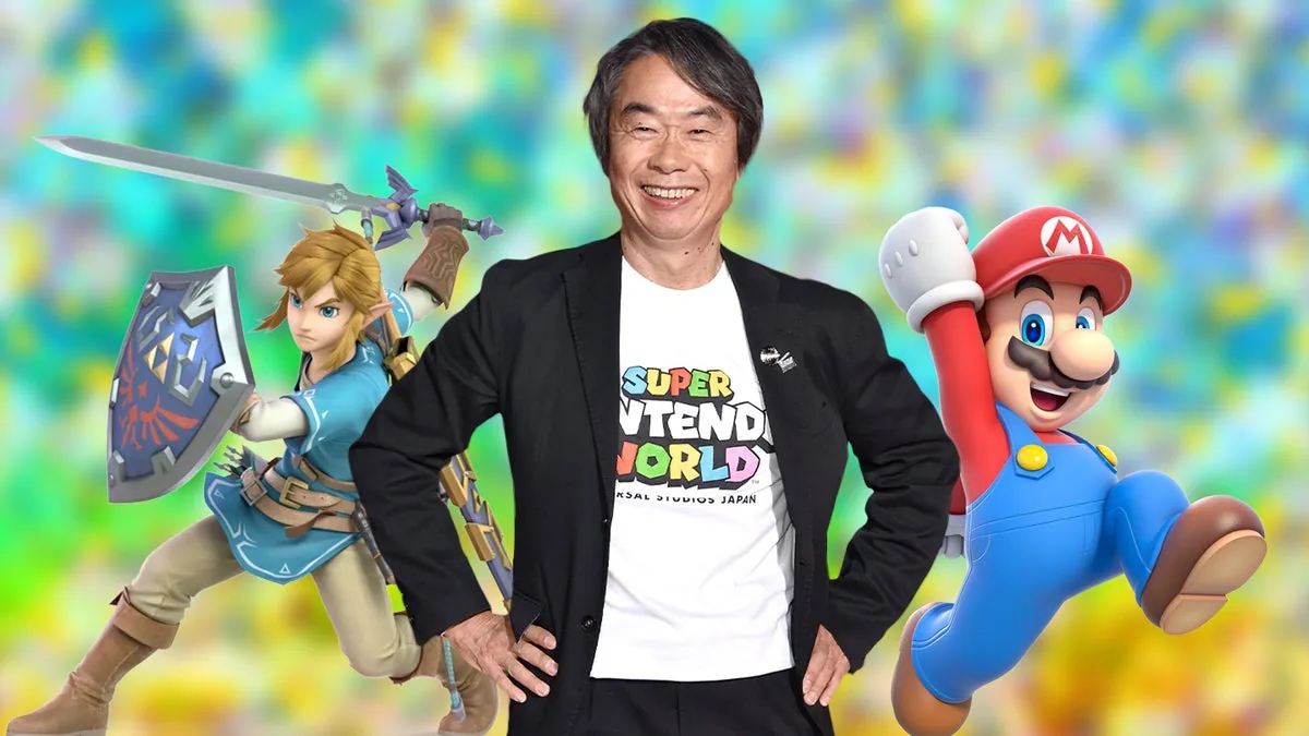 Link, Miyamoto, Super Mario