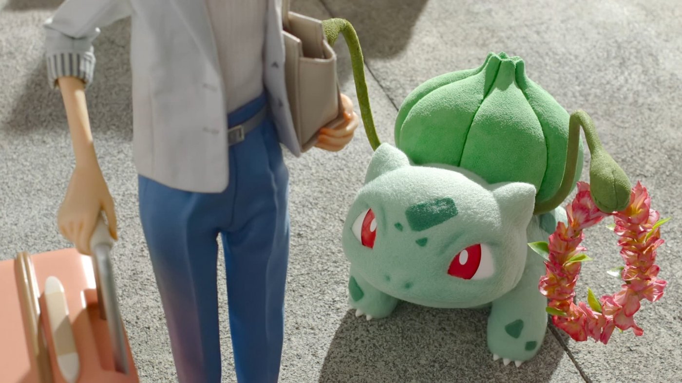 In La concierge Pokémon non può mancare un tenero Bulbasaur