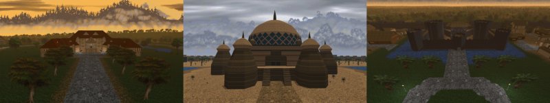 Alcuni dei luoghi rifatti con Unity Alcuni dei luoghi rifatti con Unity