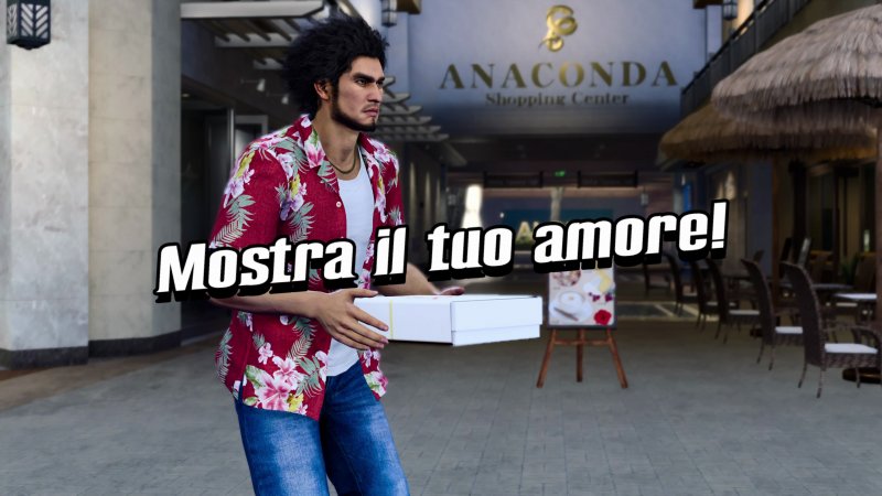 Like a Dragon: Infinite Wealth vi permette di mostrare il vostro amore