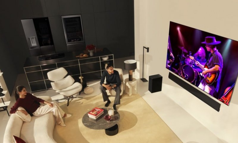 Un'immagine di un LG OLED M4