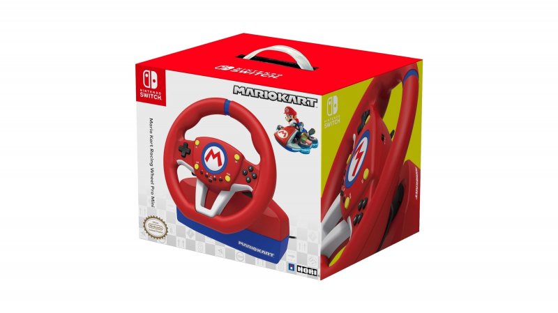 Il pacchetto del Mario Kart Racing Wheel Pro Mini