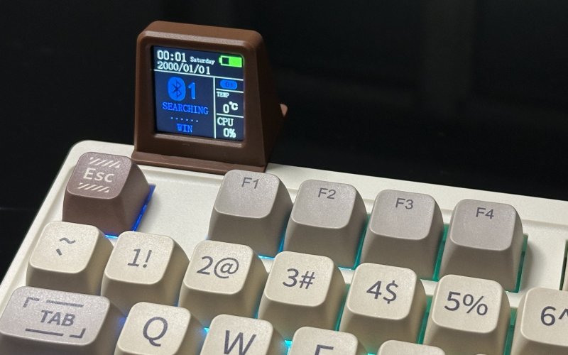 Il mini display della EPOMAKER RT100