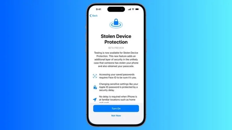 Among the functions arriving with iOS 17.3, the most interesting are those to increase security against the risks of theft and loss of the device