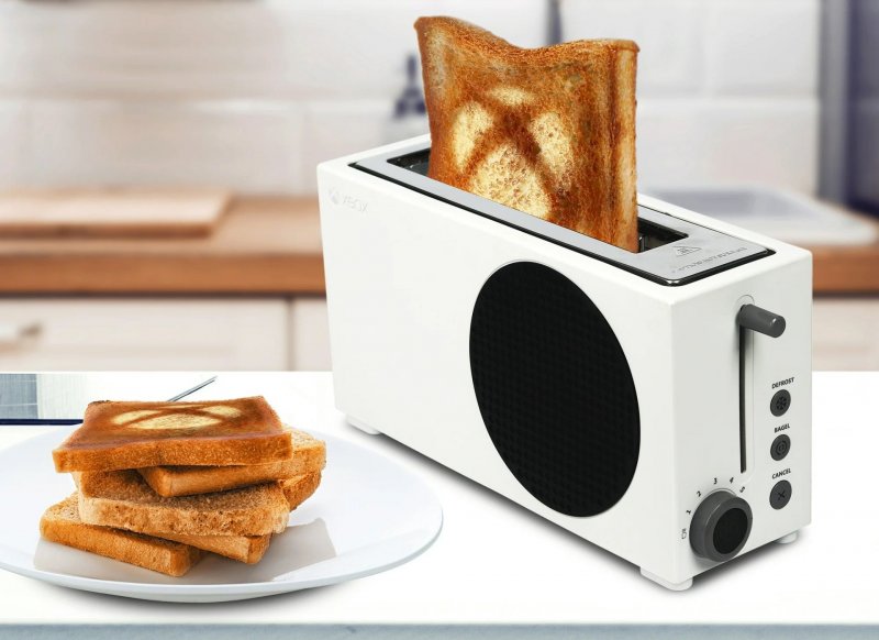 Il tostapane a forma di Xbox Series S