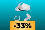 Meta Quest 2 di nuovo in sconto anche su Amazon, allo stesso prezzo del Meta Store - Notizia
