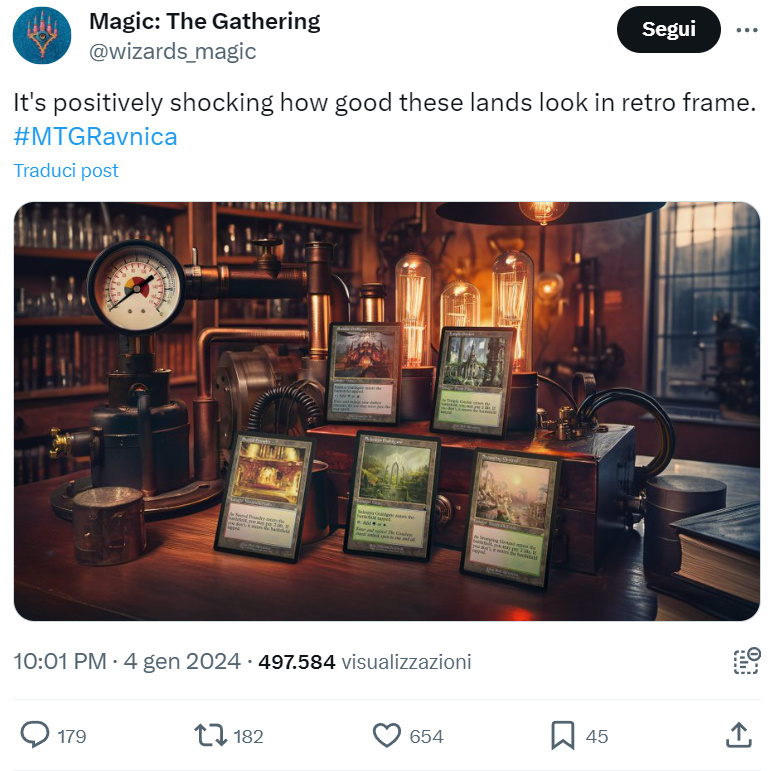 L'immagine condivisa da Wizards of the Coast