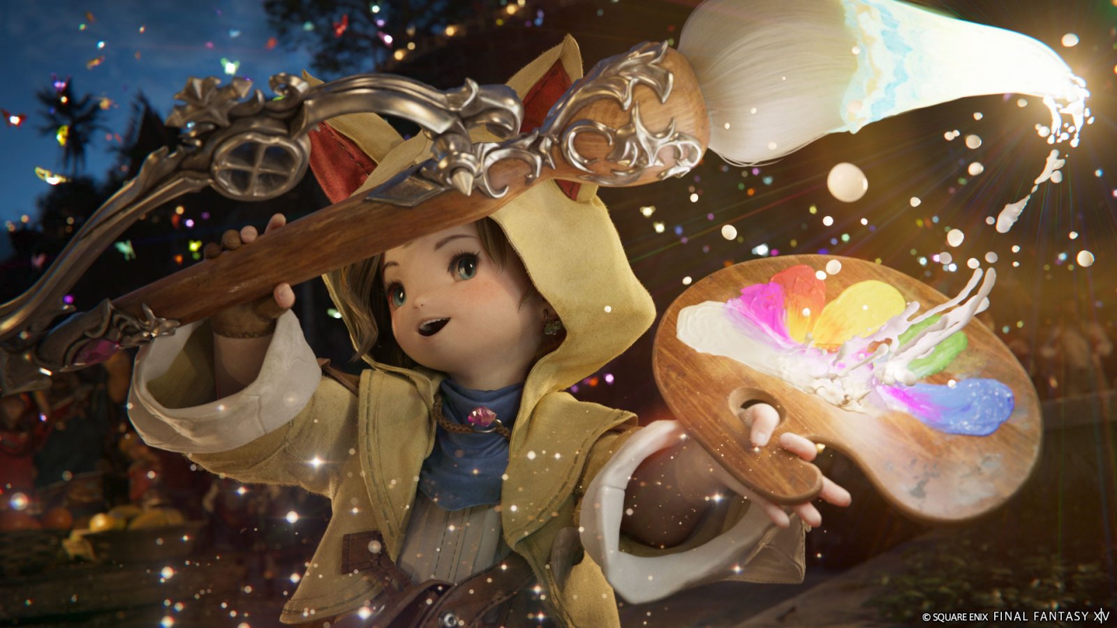 Un personaggio di Final Fantasy 14