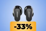Auricolari Bose QuietComfort Earbuds II in forte sconto su Amazon Italia - Notizia