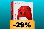 Controller Xbox rosso e blu in sconto su Amazon Italia, vediamo il prezzo - Notizia