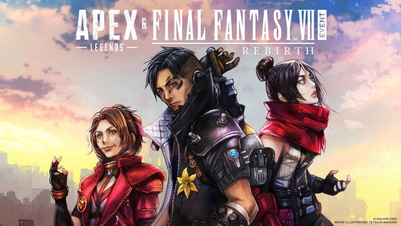 La copertina dell'evento Apex Legends x Final Fantasy 7