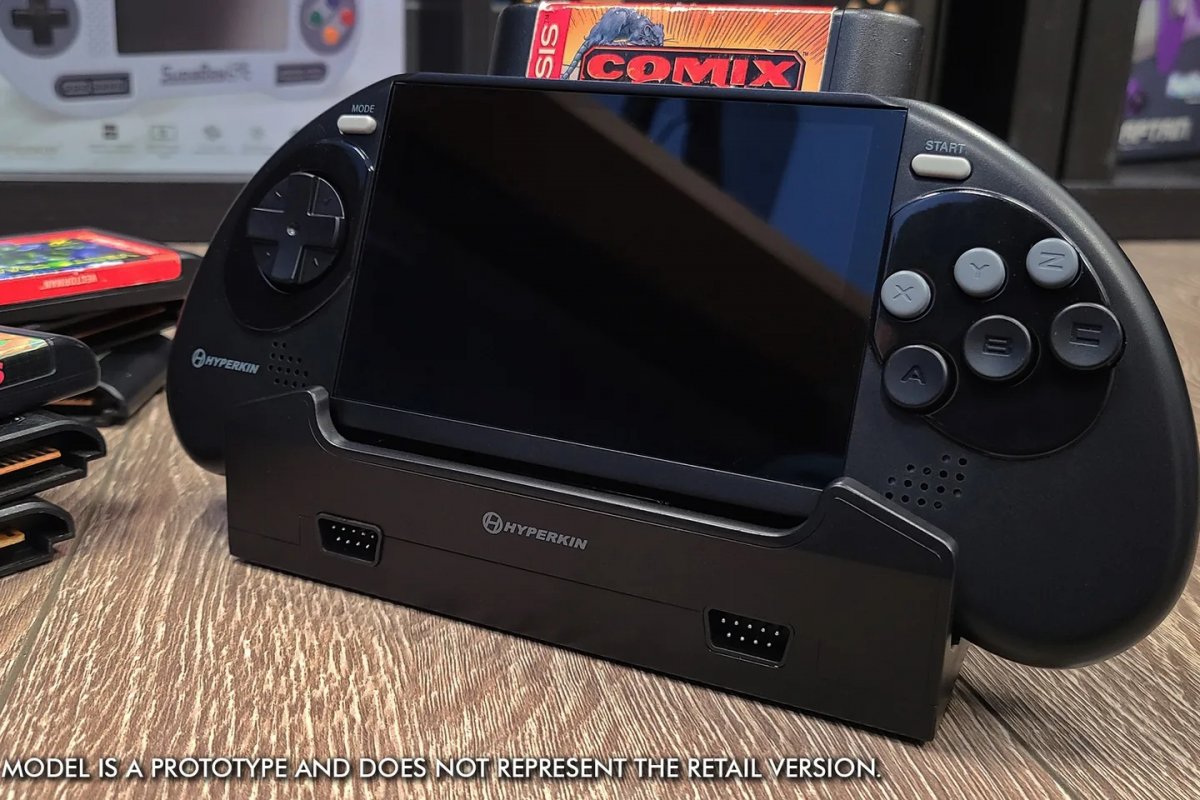 Hyperkin annuncia il Mega 95, un Sega Mega Drive portatile in stile  Nintendo Switch 