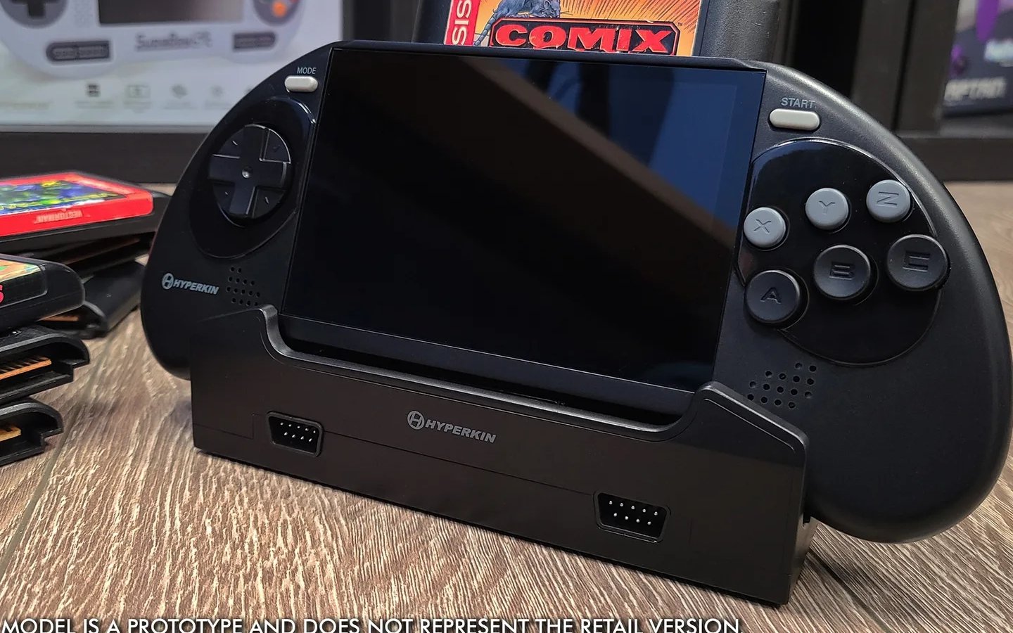 Hyperkin annuncia il Mega 95, un Sega Mega Drive portatile in stile Nintendo Switch