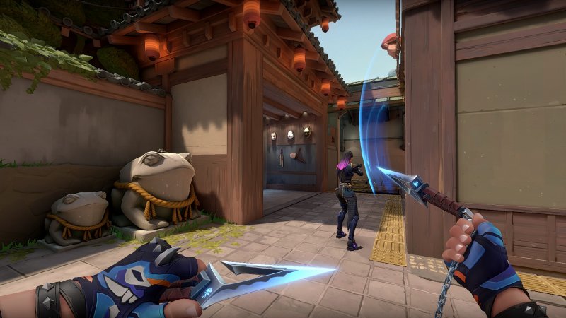Le lame Kuronami sono forse le armi melee più belle di Valorant Le lame Kuronami sono forse le armi melee più belle di Valorant